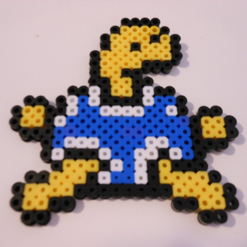Pokemon Shiny Shuckle Perler figure